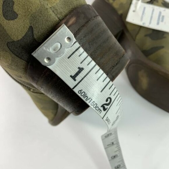 Lucky Brand Waterproof Brintly2 Bootie Suede Camouflage Ankle 7 - Picture 12 of 14